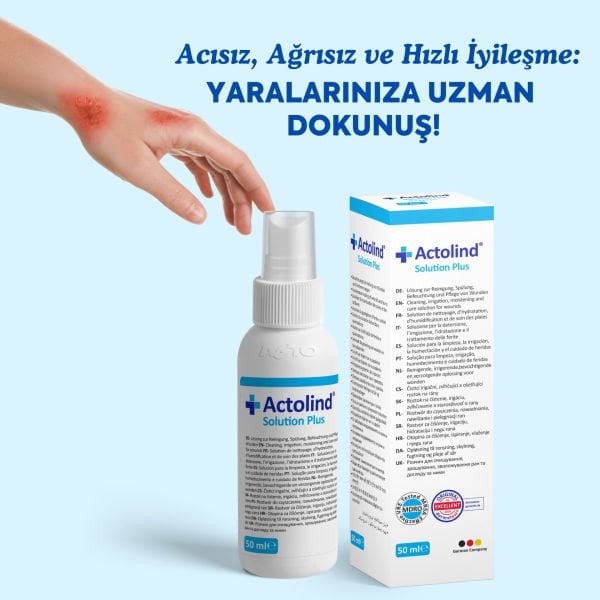 Actolind ® Solution Plus 50 ml | Yara Bakım Solüsyonu