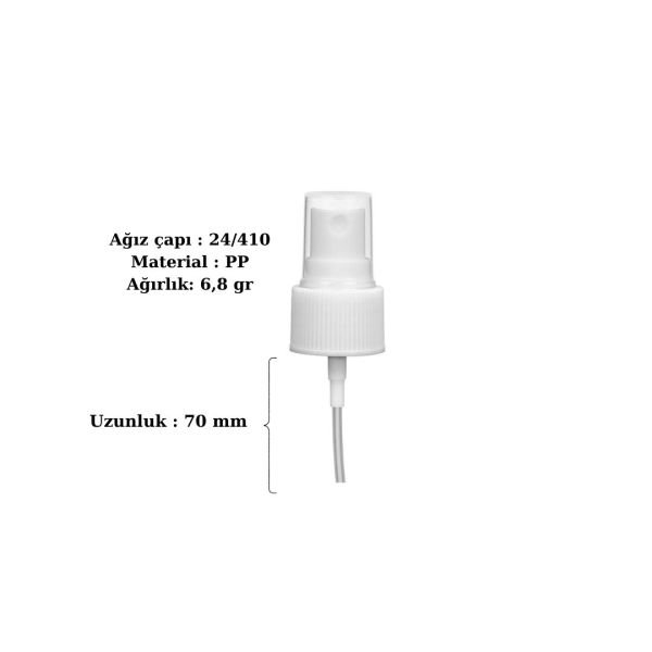 Sprey Başlık - 50 ml için