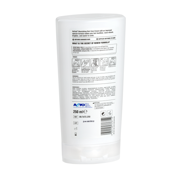ACLIND® NOURISHING HAIR CARE CREAM | Saç Kremi | Yeni Formül