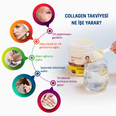 ACTOMINS® Collagen Pineapple 310 gr | Hidrolize Kolajen İçeren Takviye Edici Gıda