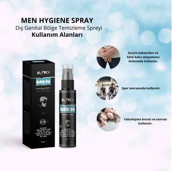 Actomins Energy Gıda Takviyesi + ACTO Men Hygiene Spray + Acto Kayganlaştırıcı jel