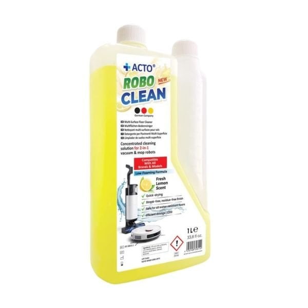 Acto® Robo Clean – Robot & Islak Dikey Süpürgeler İçin Konsantre Yüzey Temizleyici