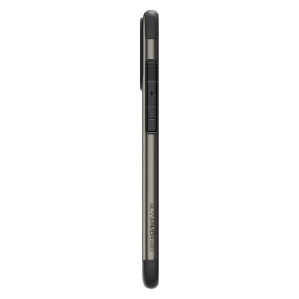 Spigen iPhone 16 Pro ile Uyumlu MagFit MagSafe Özellikli Kılıf Slim Armor Black