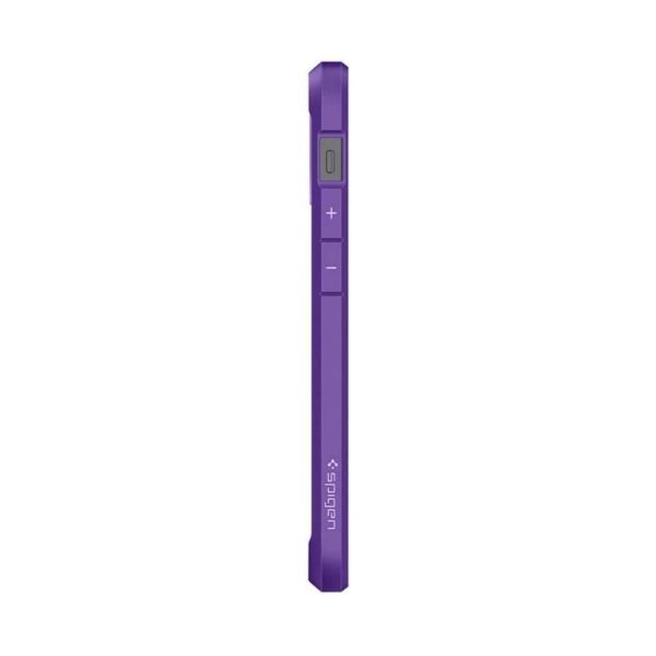 Spigen iPhone 12 Mini ile Uyumlu Kılıf Crystal Hybrid Hydrangea Purple