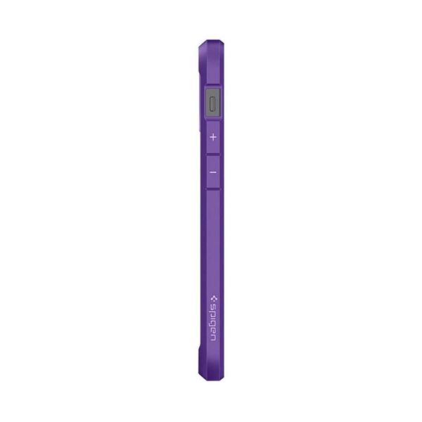 Spigen iPhone 12 Mini ile Uyumlu Kılıf Crystal Hybrid Hydrangea Purple