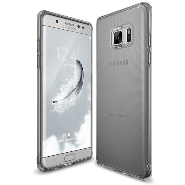 Ringke Air Galaxy Note 7 FE ile Uyumlu Kılıf Smoke Black