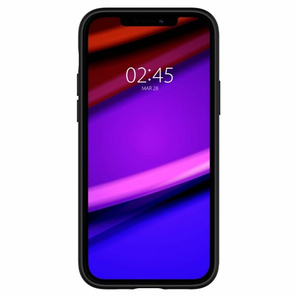 Spigen iPhone 12 Pro Max ile Uyumlu Kılıf Core Armor Matte Black