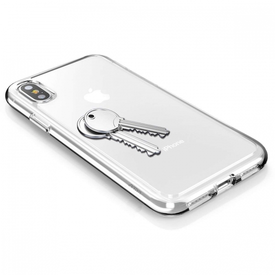 Buff iPhone Xs Max ile Uyumlu Air Hybrid Kılıf Crystal Clear