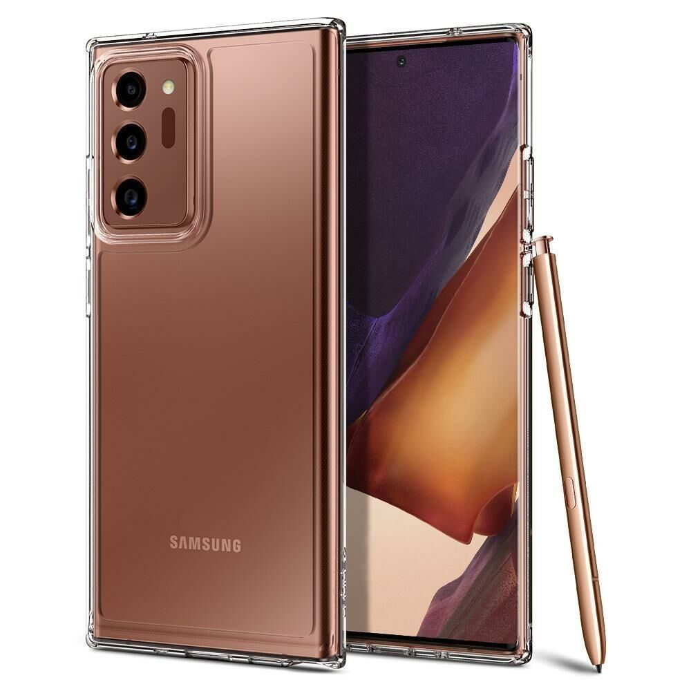 Spigen Galaxy Note 20 Ultra ile Uyumlu Kılıf Crystal Hybrid Crystal Bronze