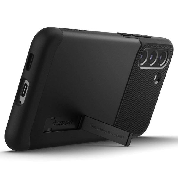 Spigen Galaxy S22 Plus 5G ile Uyumlu Kılıf Slim Armor Black