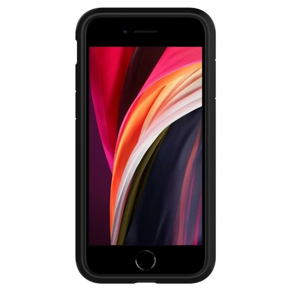 Spigen iPhone SE (2020) ile Uyumlu Kılıf Tough Armor Red