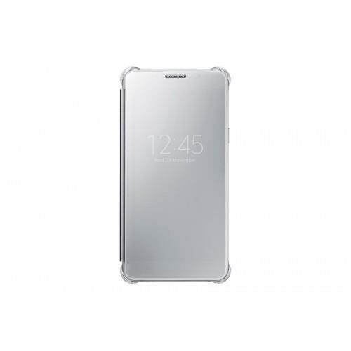 Galaxy A5 (2016) A510F ile Uyumlu Clear View Cover Gri EF-ZA510CSEGWW