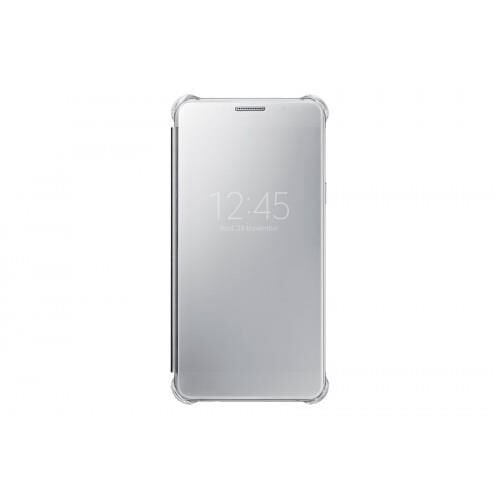 Galaxy A5 (2016) A510F ile Uyumlu Clear View Cover Gri EF-ZA510CSEGWW