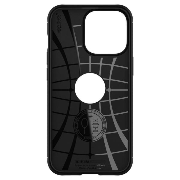 Spigen iPhone 13 Pro ile Uyumlu Kılıf Rugged Armor Matte Black