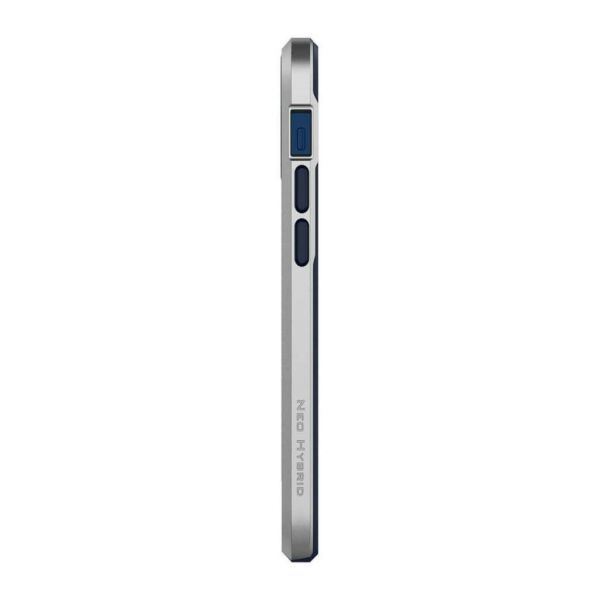 Spigen iPhone 12 Mini ile Uyumlu Kılıf Neo Hybrid Satin Silver
