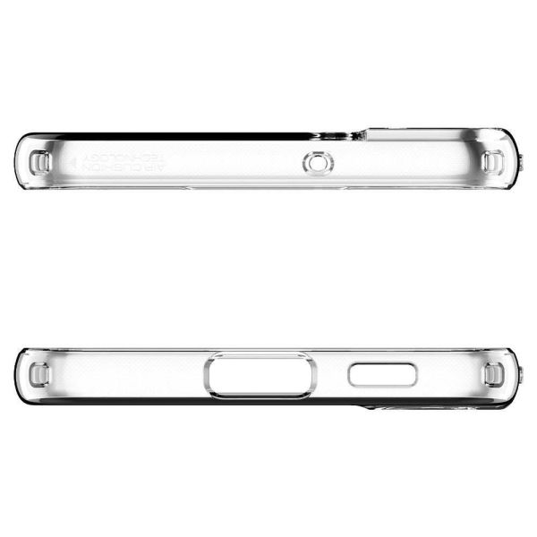 Spigen Galaxy S22 Plus 5G ile Uyumlu Kılıf Liquid Crystal 4 Tarafı Tam Koruma Crystal Clear