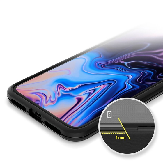 Buff iPhone XS Max ile Uyumlu  Single Fit Kılıf Black
