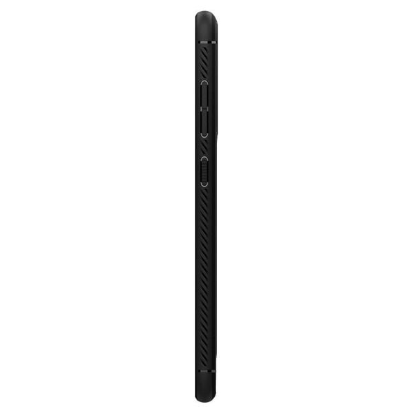 Spigen Galaxy S21 FE ile Uyumlu Kılıf Rugged Armor Matte Black