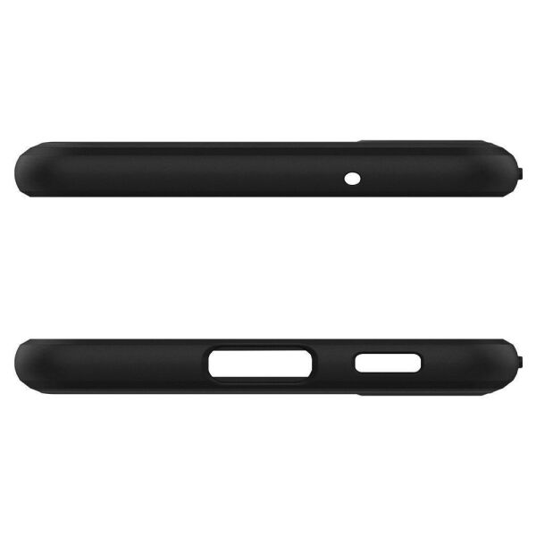 Spigen Galaxy S21 FE ile Uyumlu Kılıf Rugged Armor Matte Black
