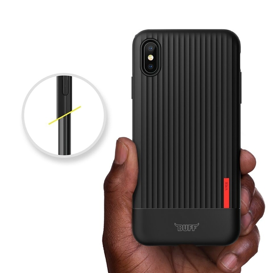 Buff iPhone XS / X ile Uyumlu Single Fit Kılıf Black