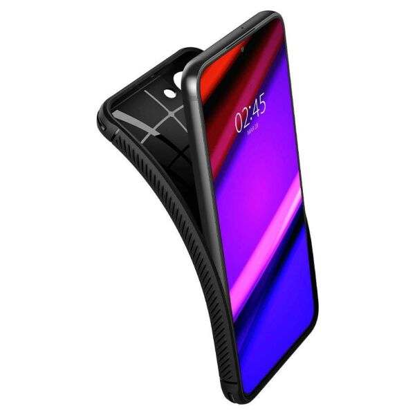 Spigen Galaxy S22 Plus 5G ile Uyumlu Kılıf Rugged Armor Matte Black