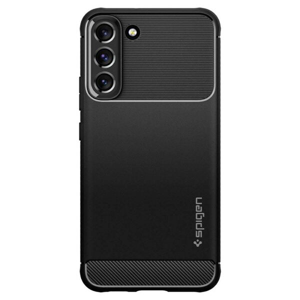 Spigen Galaxy S22 Plus 5G ile Uyumlu Kılıf Rugged Armor Matte Black