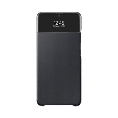 Galaxy A32 ile Uyumlu S View Cüzdan Kılıf Siyah EF-EA325PBEGTR