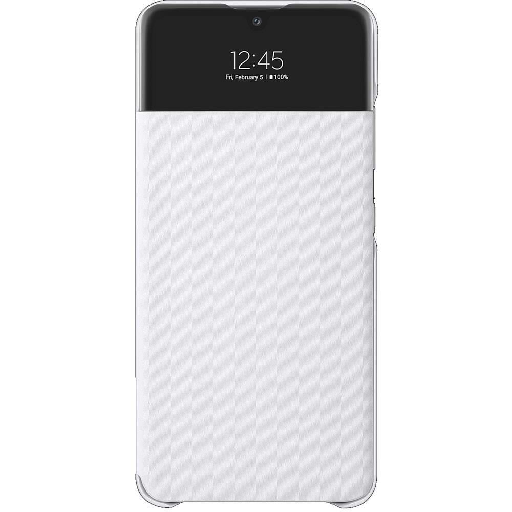 Galaxy A32 ile Uyumlu S View Cüzdan Kılıf Beyaz EF-EA325PWEGTR