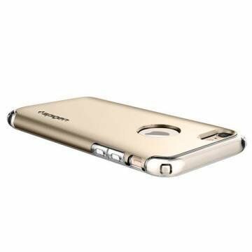 Spigen iPhone 7 ile Uyumlu Kılıf Hybrid Armor Champagne Gold