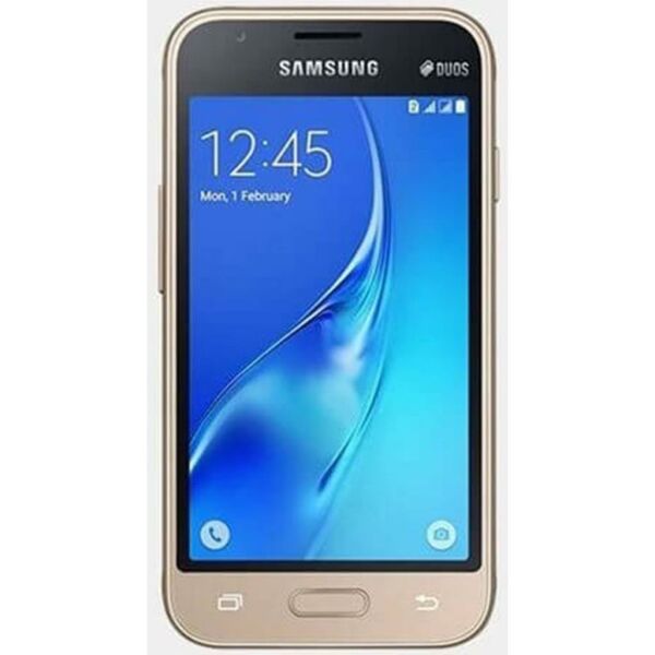Galaxy J1 Mini (2016) ile Uyumlu Slim Cover Şeffaf EF-AJ105CTEGWW