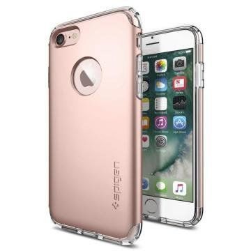 Spigen iPhone 7 ile Uyumlu Kılıf Hybrid Armor Rose Gold