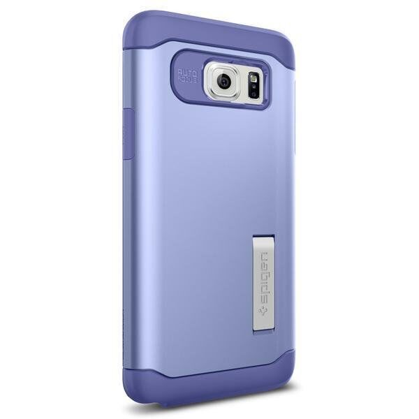 Spigen Galaxy Note 5 ile Uyumlu Kılıf Slim Armor Violet