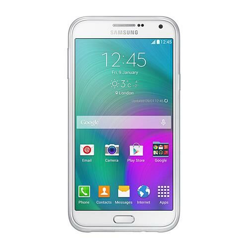 Galaxy E5 ile Uyumlu Protective Cover Beyaz EF-PE500BWEGWW