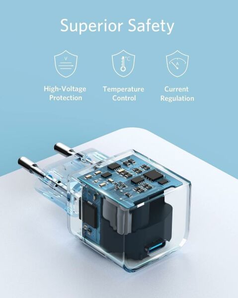 Anker 312 Cube 20W USB-C Şarj Cihazı A2149