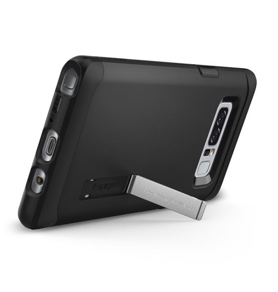 Spigen Galaxy Note 8 ile Uyumlu Kılıf Slim Armor Black