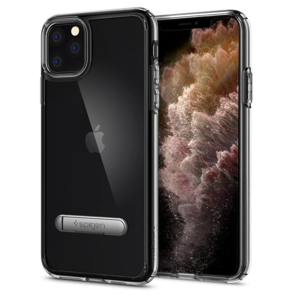 Spigen iPhone 11 Pro ile Uyumlu Kılıf Ultra Hybrid S Crystal Clear (Out)