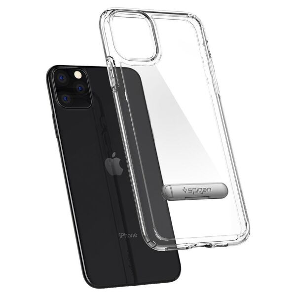 Spigen iPhone 11 Pro ile Uyumlu Kılıf Ultra Hybrid S Crystal Clear (Out)