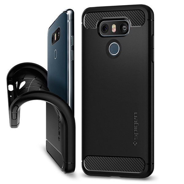 Spigen G6 ile Uyumlu Kılıf Rugged Armor