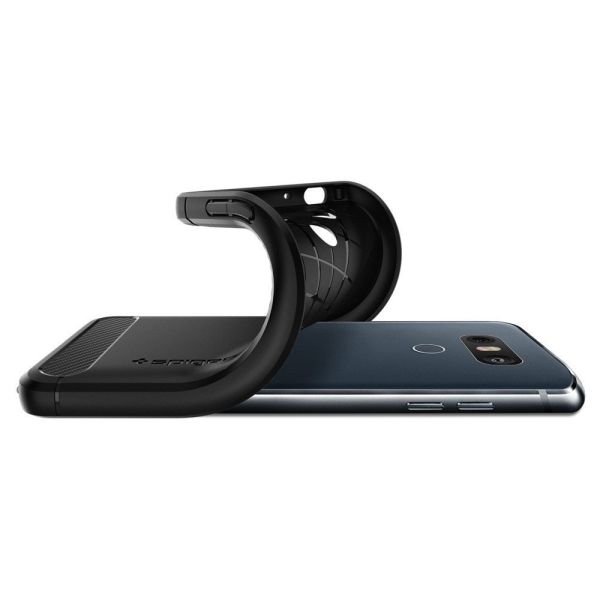 Spigen G6 ile Uyumlu Kılıf Rugged Armor