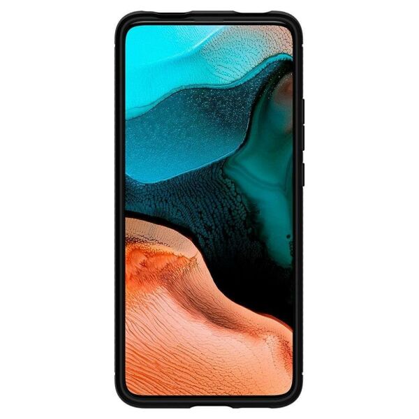 Spigen Poco F2 Pro / Redmi K30 Pro ile Uyumlu Kılıf Rugged Armor Matte Black