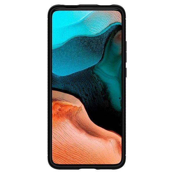 Spigen Poco F2 Pro / Redmi K30 Pro ile Uyumlu Kılıf Rugged Armor Matte Black