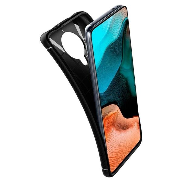 Spigen Poco F2 Pro / Redmi K30 Pro ile Uyumlu Kılıf Rugged Armor Matte Black