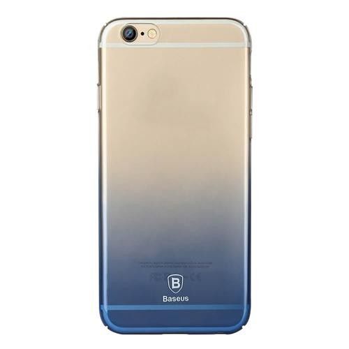 Baseus iPhone 6S Plus / 6 Plus ile Uyumlu Gradient Color Kılıf Mavi
