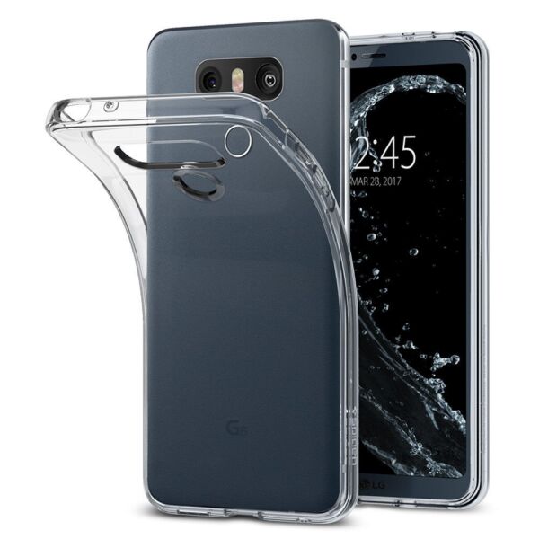 Spigen G6 ile Uyumlu Kılıf Liquid Crystal 4 Tarafı Kapalı