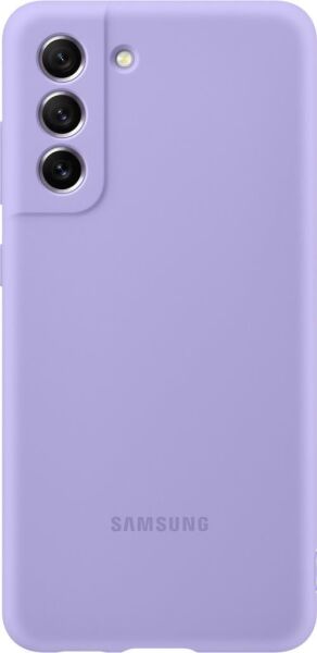 Galaxy S21 FE ile Uyumlu Silikon Kılıf Mor EF-PG990TVEGWW