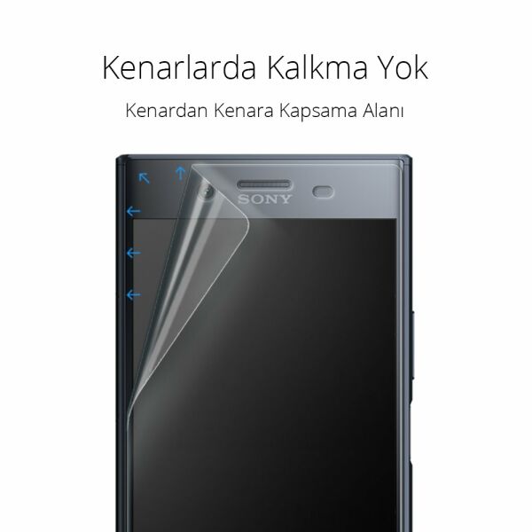 Spigen Xperia XZ Premium ile Uyumlu Ekran Koruyucu Neo Flex (2 Adet)