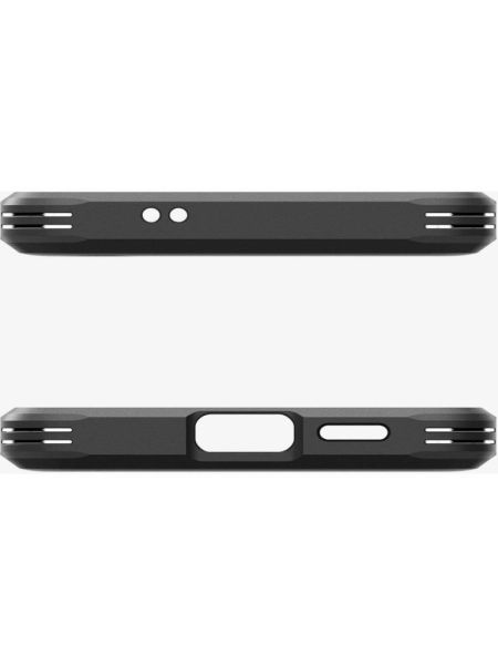 Spigen Galaxy S24 ile Uyumlu Kılıf Tough Armor Kickstand Abyss Green