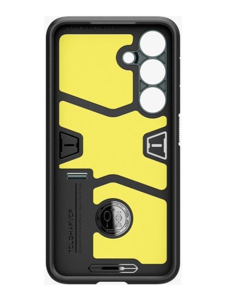 Spigen Galaxy S24 ile Uyumlu Kılıf Tough Armor Kickstand Abyss Green