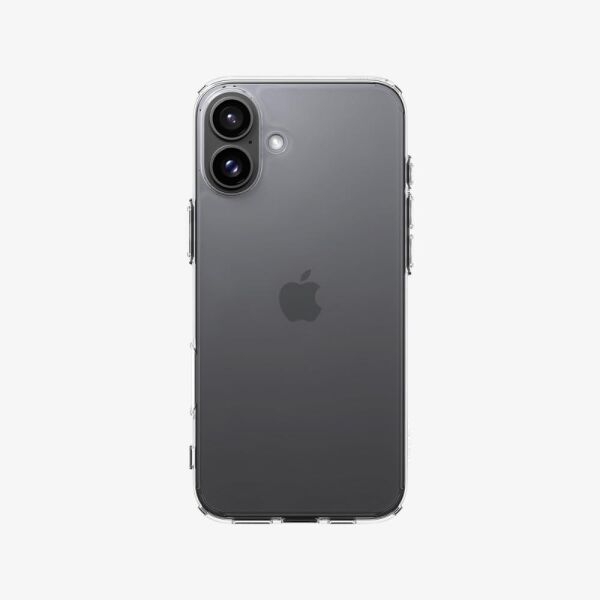 Spigen iPhone 16 Plus ile Uyumlu Kılıf Crystal Hybrid Crystal Clear