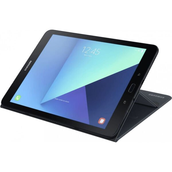 Galaxy Tab S3 9.7 T820 ile Uyumlu Bookcover Kılıf Siyah EF-BT820PBEGWW(Out)
